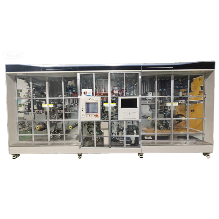 Prismatic Battery Cell Electrode Sheets Winding Machine