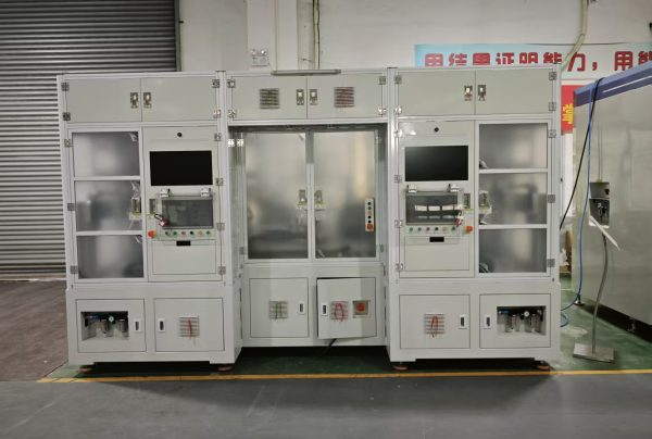 pouch cell stacking machine